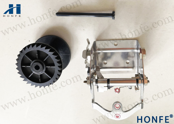 ماشین بافندگی حرفه ای HONFE Picanol Loom نقره ای رنگ مشکی