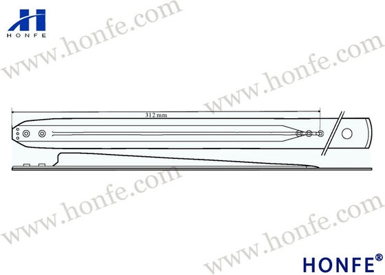 F2001 Tape Right Sulzer Loom قطعات یدکی 614330501 برای ماشین بافندگی
