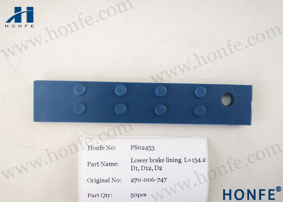 قطعات یدکی لنت ترمز پایین 911327698/270006747 Projectile Loom برای Sulzer P7100