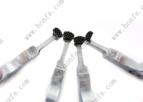 گیره پایینی با فرورفتگی 911319363 D1 1.5*3 الماس نشان دار قطعات یدکی دستگاه بافندگی سولزر