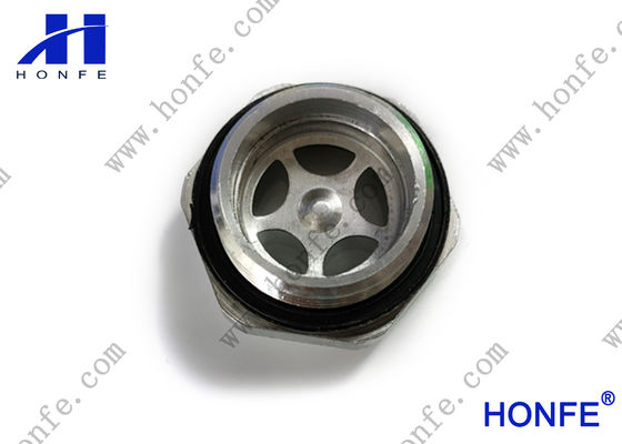 شیشه ی سطح روغن با حلقه ی O921.866.010 G3/4" ماشین آلات نساجی قطعات قطعات نساجی با کیفیت بالا